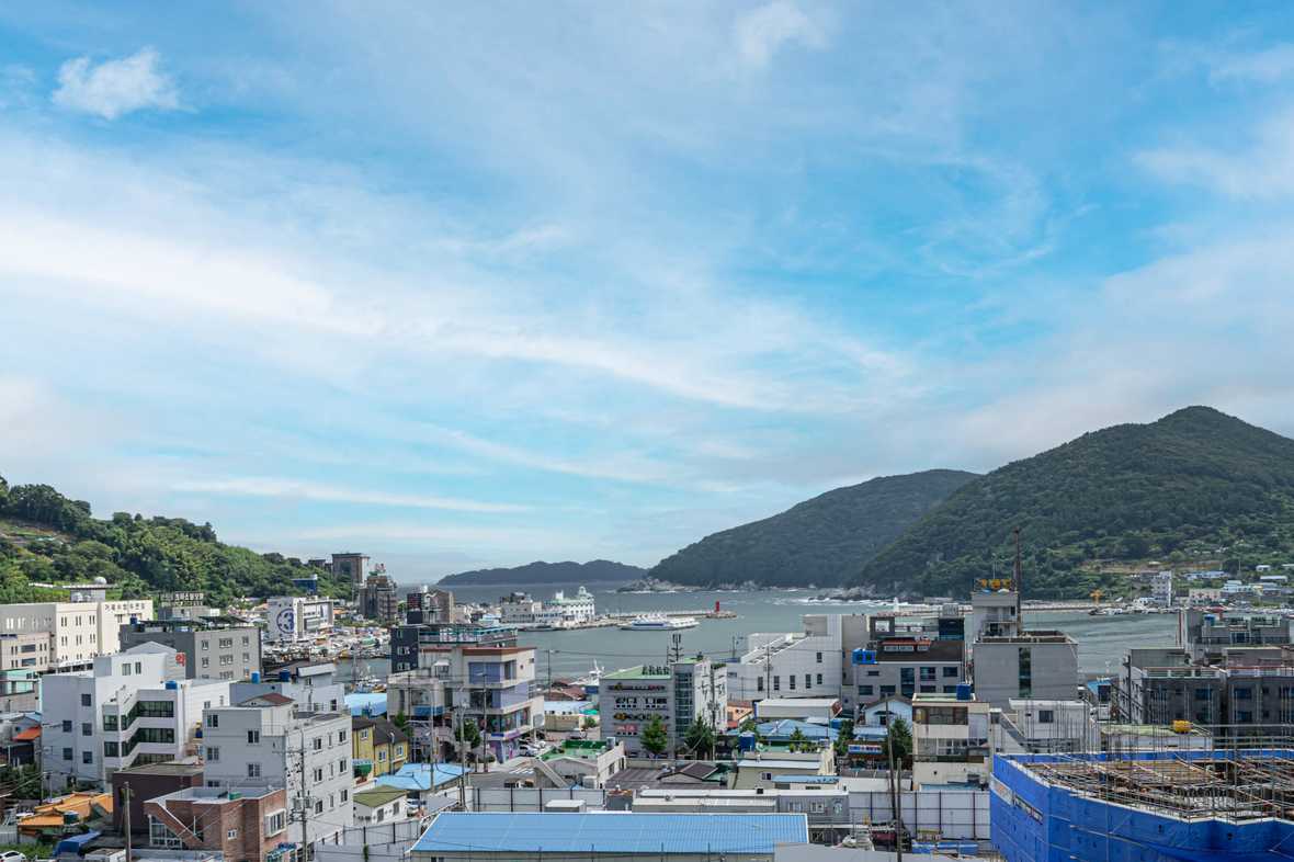 거제 하운드 호텔 장승포점 - 조망