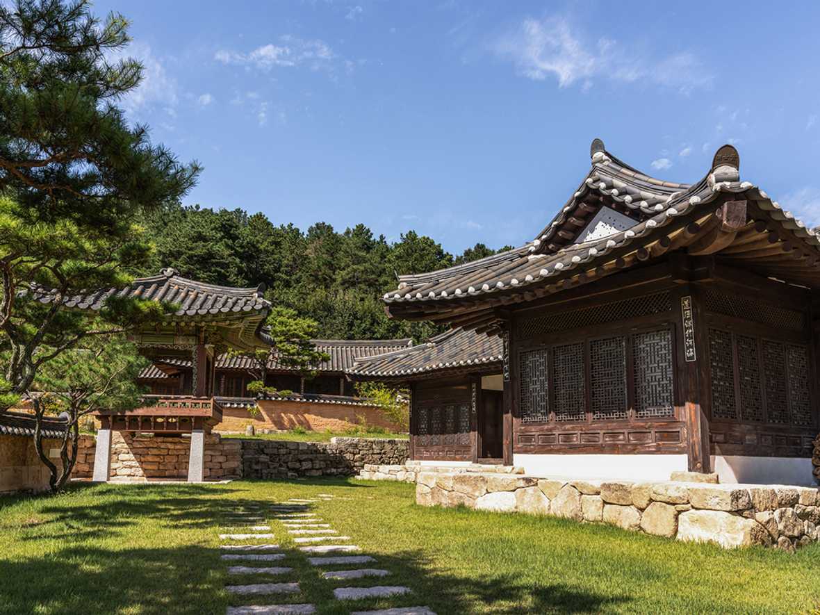 락고재 하회 한옥호텔 기와 본관 - 외관