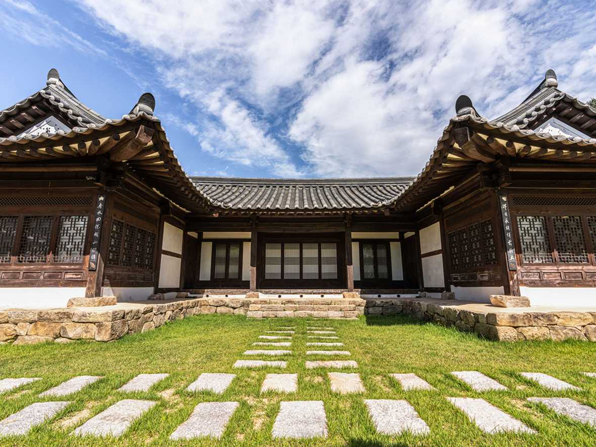 락고재 하회 한옥호텔 기와 본관 - 외관
