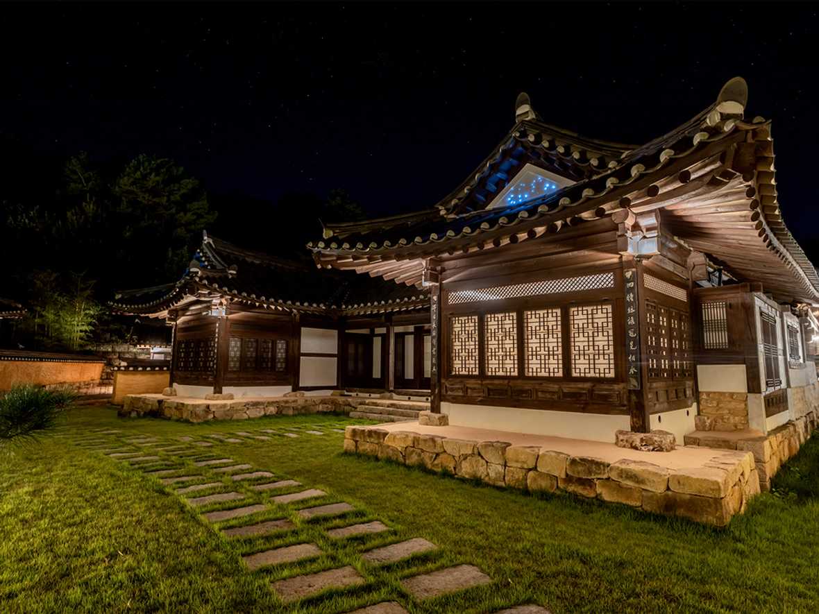 락고재 하회 한옥호텔 기와 본관 - 외관