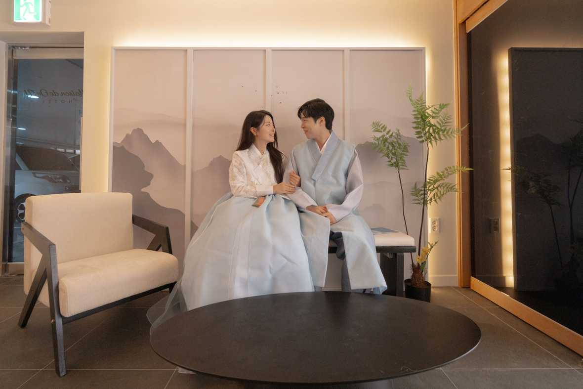 메종 드 온유 호텔 전주 한옥마을점 - 로비