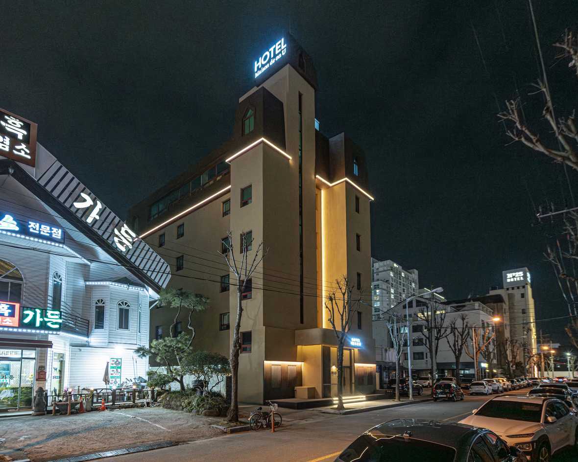 메종 드 온유 호텔 광주 첨단점 - 외관