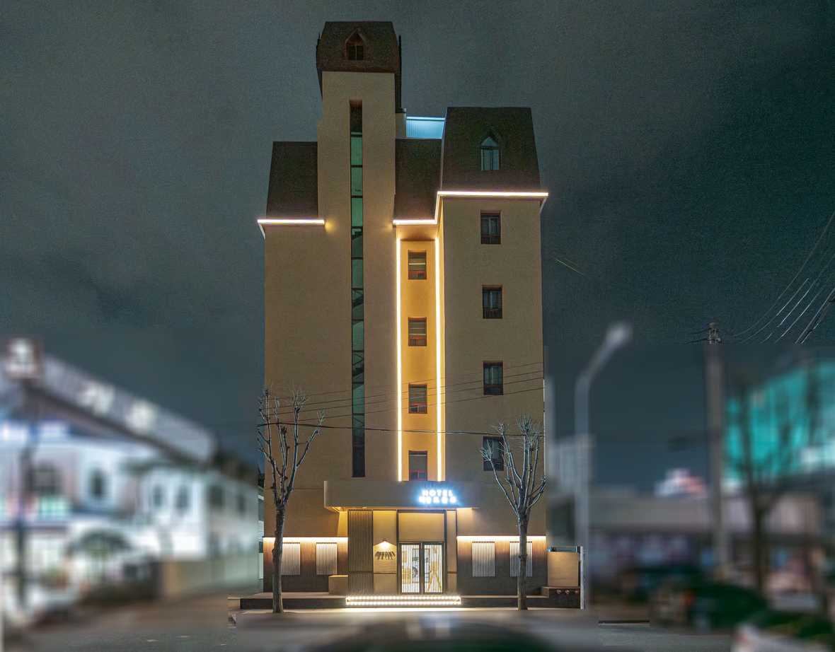 메종 드 온유 호텔 광주 첨단점 - 외관