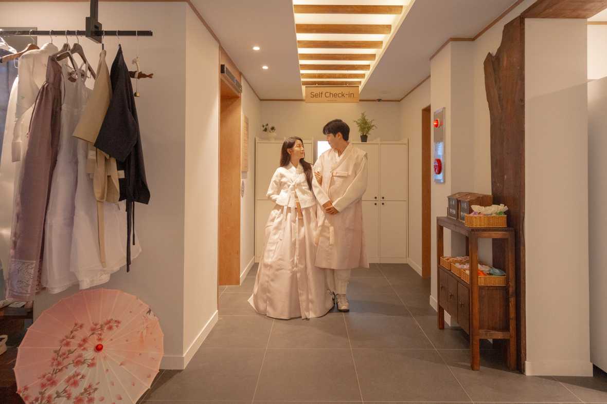 메종 드 온유 호텔 전주 한옥마을점 - 로비