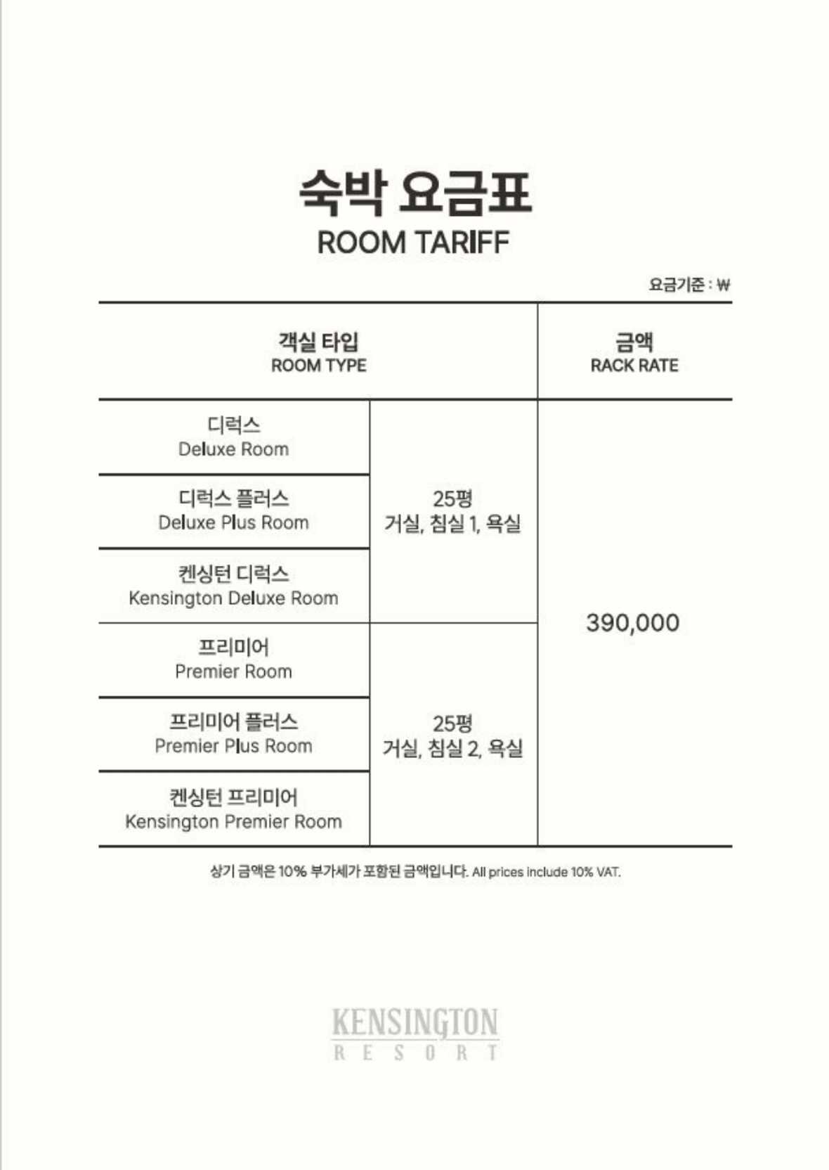 켄싱턴리조트 지리산남원 - 기타