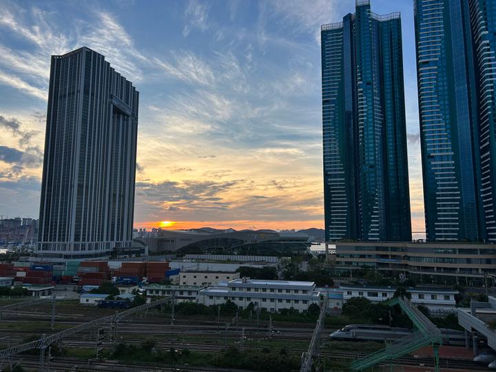 걸어서 부산역5분도 안걸린 듯